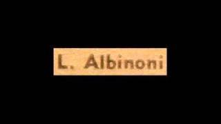 Albinoni  Zanfini  Prati 1960s Concerto in C major for Two Oboes Strings and Continuo