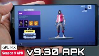 Fortnite Upadate APK v9.30 Mod For Unsupported Devices - Fortnite Android GPU Fix