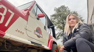 I bought a Jurassic Park Jeep