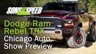 The Loud & Wild Dodge Ram Rebel TRX Concept  Sons of Speed