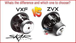 Whats the difference ? Skar VXF vs ZVX subwoofer comparison