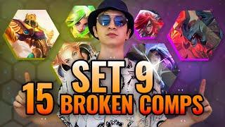 15 BROKEN Comps to Start TFT Set 9