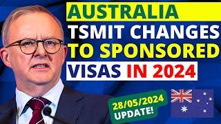 Australia Changes to TSS Visa Income Threshold From July 2024  TSMIT Australia Visa Update