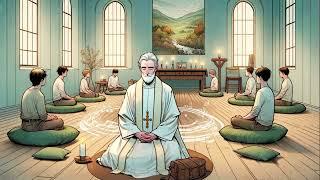 Sacred Melodies  Lofi Chants and the Peaceful Presence of an Elderly Priest