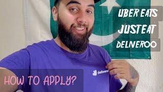 How to Apply Uber EatsJust EatDeliveroo account for Delivery Uk student job Can student Apply?