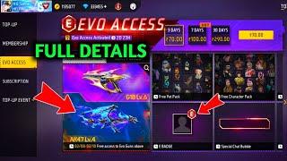 FREE FIRE EVO ACCESS EVENT FULL DETAILS E BADGE KAISE MILEGA ?