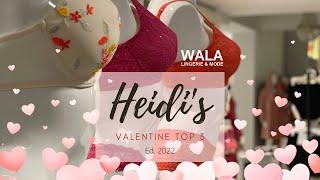 Heidis valentijn Top 3 2022 - Wala Lingerie & Mode