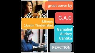 Mirrors Justin Timberlake - great cover by GAC -  REACTION 