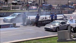 Mitsubishi Eclipse vs Turbo Honda Civic Sedan