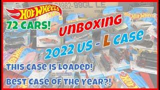UNBOXING Hot Wheels - 2022 L Case - BEST CASE OF THE YEAR