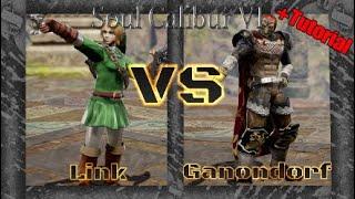 Soul Calibur 6 Ocarina of Time Link Vs Ganondorf +Tutorial