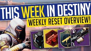 Destiny 2  THIS WEEK IN DESTINY - NEW Quest BRAVE Weapons LEAVING Weapons & More - 23rd April