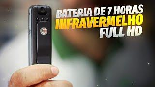 Mini Câmera Espiã de Mão Com Lente Rotativa IPC-i100 Monitore Discretamente.