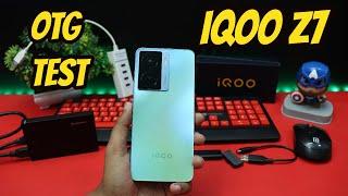 IQOO Z7 5G USB OTG & Hard Disk Support Test Hindi