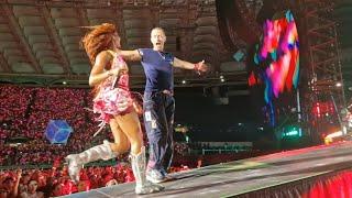 Coldplay Roma Stadio Olimpico 15.07.2024 Good Feelings ft Ayra Starr