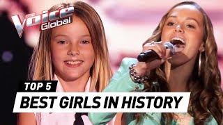 The BEST FEMALE Blind Auditions in The Voice Kids history