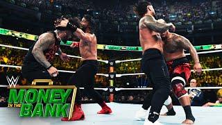 The Usos vs. Roman Reigns & Solo Sikoa - The Bloodline Civil War Money in the Bank 2023 highlights