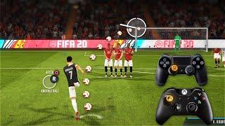 FIFA 20 ALL FREE KICKS TUTORIAL  TRIVELA KNUCKLEBALLPOWER RABONA