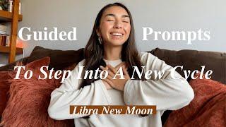 New Moon in Libra Guided Journaling Prompts  October 6 2021 with Jocelyn