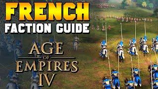 FRENCH Civilization Guide Units Techs Build Order for Age of Empires 4