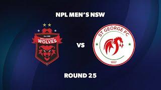 NPL Men’s NSW Round 25 Wollongong Wolves FC v St George FC