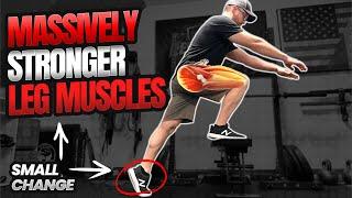 How To Bigger & Stronger Legs This One SMALL Change Makes A MASSIVE Difference