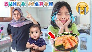 LEIKA SEDIH DIMARAHIN BUNDA GA BOLEH MAIN BARENG ADIK BAYI LEXIE  LEIKA MASAK SEMANGKA GORENG