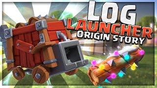 How the Builder created the Log Launcher  The LOG LAUNCHER Origin Story  Lumberjack Story Part 3