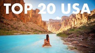 TOP 20 HIDDEN GEMS IN THE USA  Ultimate Travel Guide