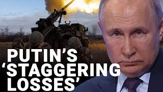 Putins losses continue to rise as noose tightens on his regime from sanctions  Frontline