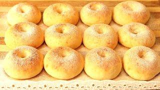 COTTAGE CHEESE DONUTS In The Oven Quickly Without Yeast and Oil - Lush AIRY Simple recipe. DONUTS