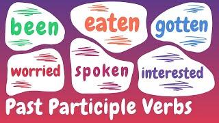 Learn Past Participle Verbs American English  English Grammar Lessons