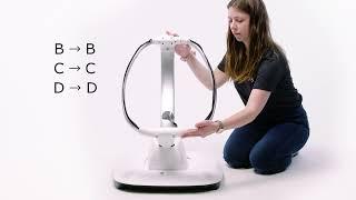 Assembling the MamaRoo Multi-Motion Baby Swing Model 1046