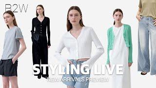 R2W NEW ARRIVALS LIVE Hazel crop CD Denika T Kotty PT Avy flare DN - Light Blue MATTIA BAG