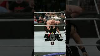WWE 2K15 Brock Lesner submission move#shorts #wwe