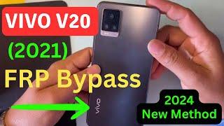 Vivo v20 FRP Bypass Without PC Android 11 2024