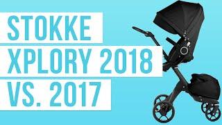 Stokke Xplory 2018 vs. Stokke Xplory 2017  Stroller Comparison