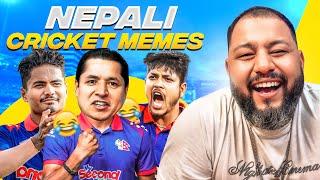 Reacting To “ NEPALI CRICKET MEME “