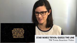 Star Wars Trivia TM Trivia Reaction Video #starwars #starwarstrivia #reactionvideo #starwarsmovies