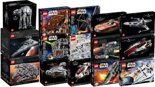 10 Years of LEGO Star Wars Ultimate Collector Series 2014 - 2023 CompilationCollection Speed Build