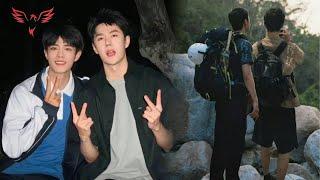 Wang Yibo and Xiao Zhan Unexpectedly Go Hiking Together - A Close Relationsh.#wangyibo王一博 #xiaozhan