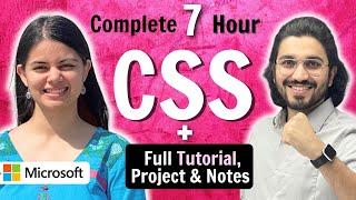 CSS Tutorial for Beginners  Complete CSS with Project Notes & Code