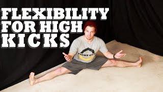 How to Increase Flexibility for High Kicks  Martial Arts Stretching