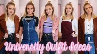 UNIVERSITY OUTFITS INSPIRATION & HAUL