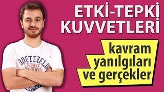 Etki - Tepki Kuvvetleri - Kavram Yanılgıları ve Gerçekler