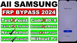 2024 All Samsung FRP UnlockBypass Android 1314 Without Pc  No Test Point - No Code *#0*#