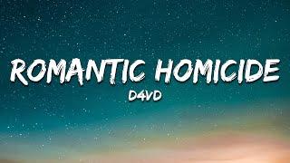 d4vd - Romantic Homicide Lyrics