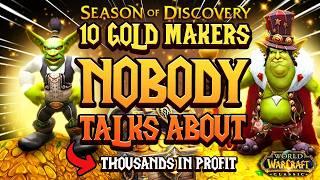 Make 1000+ PER WEEK in SoD Phase 4 - Season of Discovery