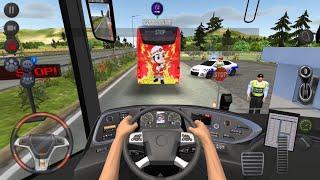 Fire Bus City Adventure ‍️ Bus Simulator  Ultimate Multiplayer Bus Wheels Games Android