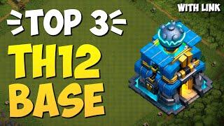 BEST TH12 FARMING BASE 2021  TH12 BASE WITH COPY LINK  Best TH12 Hybrid Base  Clash of Clans